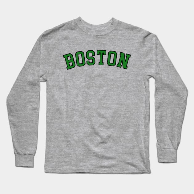 Boston Long Sleeve T-Shirt by nefuku